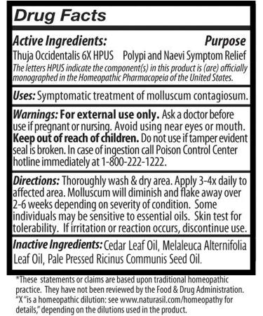 Naturasil Molluscum Treatment Kit - All Natural Homeopathic Solution | Pain-Free for Children and Adults | Made in USA | Includes Topical Liquid & Sulfur Lavender Soap - Buy Online on GoSupps.com