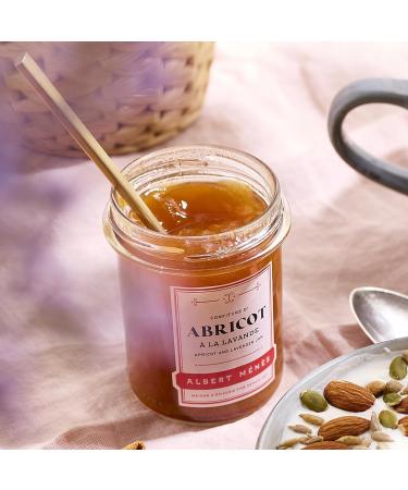 ALBERT M N S - Apricot Jam with Lavender - Fruit Jam - Spread - 280g - Buy Online on GoSupps.com