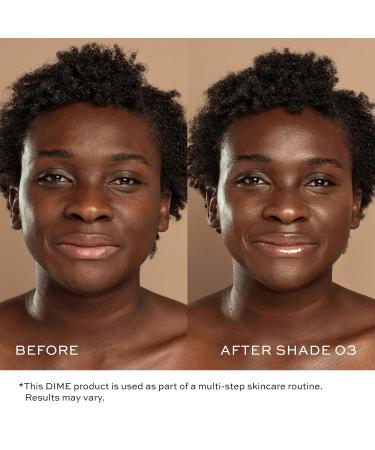 DIME Beauty Tinted Glow Wonderscreen SPF 30 - Mineral Sunscreen for Face with 19% Zinc Oxide & Tinted Moisturizer (50g Shade 03) - International Shipping Available - Buy Online on GoSupps.com
