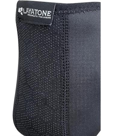 LayaTone 2mm Neoprene Wetsuit Socks for Beach Surfing and Scuba Diving - Adults Unisex - Size B Medium - Buy Online on GoSupps.com