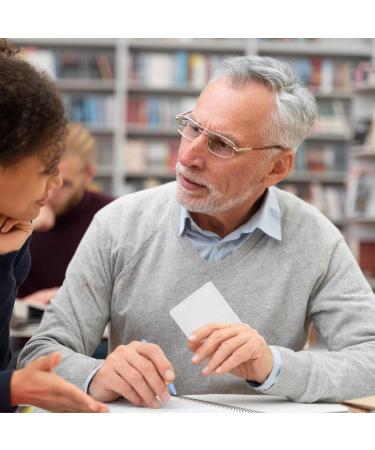 VEIREN 50 Pieces Credit Card Size 3X Magnifiers Magnification Magnifying Fresnel Lens Portable Transparent Pocket Wallet Magnifying Glass Jewelry Loupe Reading Aid Helper - Buy Online on GoSupps.com