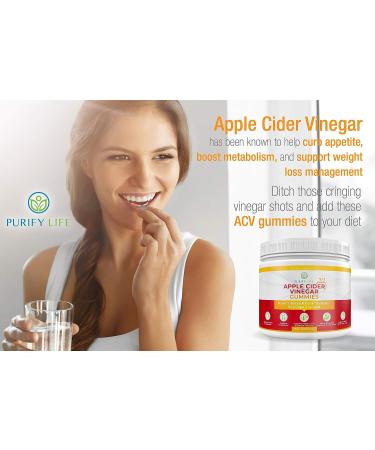 Detox Apple Cider Vinegar Gummies (90 Chews) - Unfiltered ACV for Gut Health, Metabolism, Digestion & Immune Support - No Capsules or Pills - Buy Online on GoSupps.com