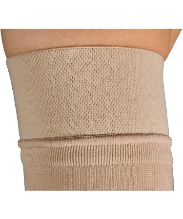 Jobst Bella Lite Arm Sleeve with Silicone Band - 15-20 mmHg, Medium Regular, Beige - Buy Online on GoSupps.com