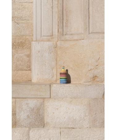 Frantoio Muraglia Rainbow Ceramic Container with Extra Virgin Olive Oil 500ml - Handmade Apulian Craftsmanship Intensive Fruity Essence - Buy Online on GoSupps.com