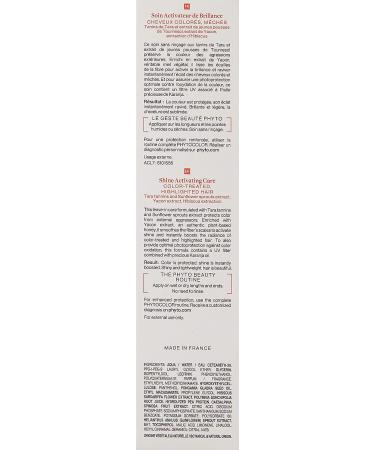 PHYTO Phytocolor Shine Activating Care - 5.07 Fl Oz | Hair Treatment - Buy Online on GoSupps.com