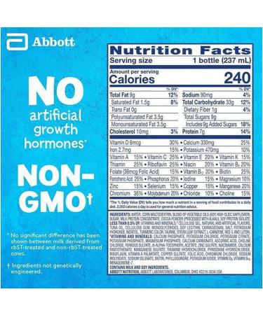 PediaSure Grow & Gain with Immune Support Kids Protein Shake - Chocolate, 8 Fl Oz (Pack of 24) | Non-GMO, Gluten-Free, 27 Vitamins and Minerals, 7g Protein - Buy Online on GoSupps.com