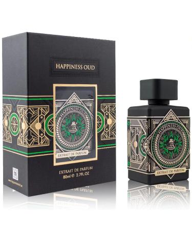 Fragrance World Happiness Oud Extrait De Parfum Edp 80ml Unisex perfume | Aromatic Perfumes For Men & Women Exclusive I Luxury Perfume Made in UAE Amber Wood 2.7 Fl Oz (Pack of 1) - Buy Online on GoSupps.com