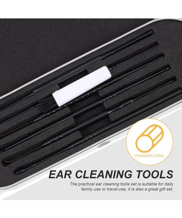Healifty Ear Cleaning Kit - Stainless Steel Earwax Removal Scoops - Practical Ear Cleaners - Buy Online on GoSupps.com