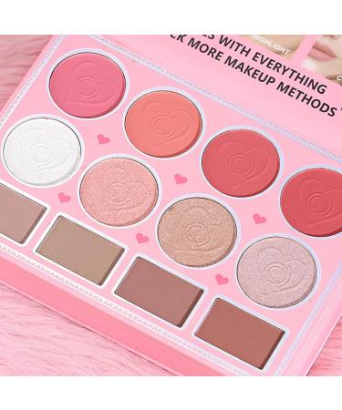 Palette de Maquillage - Style Livre Cosm tique Portable 40 Couleurs - Fard Paupi res Pour Hommes Femmes Adultes Maison Salon Beaut Int rieur - Buy Online on GoSupps.com
