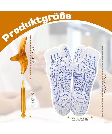 Buy Pinyenr Reflexology Socks - Acupressure Foot Massage Socks Small Size (35-39) for Ultimate Relaxation - Buy Online on GoSupps.com