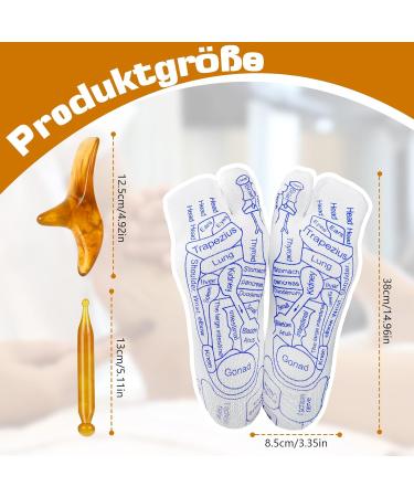 Buy Reflexology Socks for Foot Massage - Acupressure & Massage Tools for Men (Size 40-43) - Buy Online on GoSupps.com