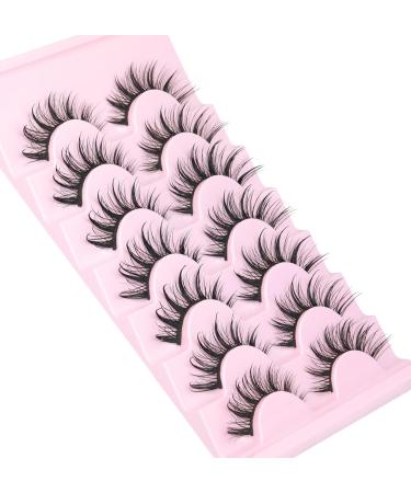Shop Geeneiya Manga Lashes - Natural Look 3D Spiky Thick False Eyelashes for Anime Cosplay & Korean Makeup | International Shipping - Buy Online on GoSupps.com