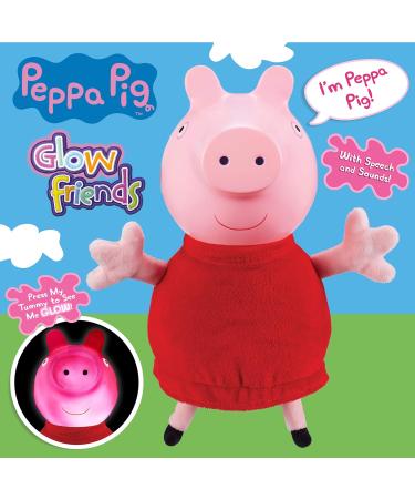 Peppa Pig Glow Friends Talking George Interactive Toy | Light-Up Face & Sound Effects | Gift for 3-5 Year Olds - Buy Online on GoSupps.com