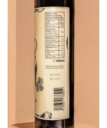 KoRo Organic Pumpkin Seed Oil 500ml | 100% Pure Unroasted & Vegan Premium Plant-Based Oil - Buy Online on GoSupps.com