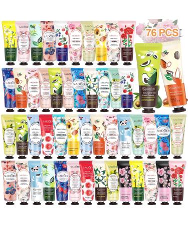 Hand Cream Gifts Set For Women Moisturizer Hand Lotion in Bulk for Dry Cracked Hand Mini Travel Size Hand Cream Christmas Birthday Valentines Gift for Teacher Nurse Coworker (76)
