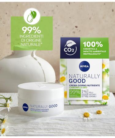  NIVEA Naturally Good - Nourishing Day Chamomile 50 ml - Buy Online on GoSupps.com