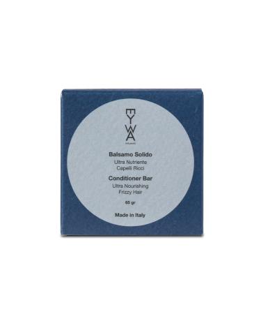 EYWA EYWA Milan Solid Balm for Curly Ultra Nourishing Hair - With Borage Oil Hemp and Date - Crespi Dry or Treated Hair - Vegana Formula Plastic Free Made in Italy - 65g