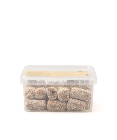 Yupik Organic Coconut Date Rolls 1 kg 6 Count Gluten-Free Vegan Kosher Non-GMO Blended Dates Rolled in Coconut Topped with Almond Naturally Sweet Source of Fiber Healthy Snacks 6 kg
