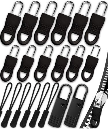 197Pcs Zipper Repair Kits Craft Fix Zip Puller for Handbags Suitcase  Clothes