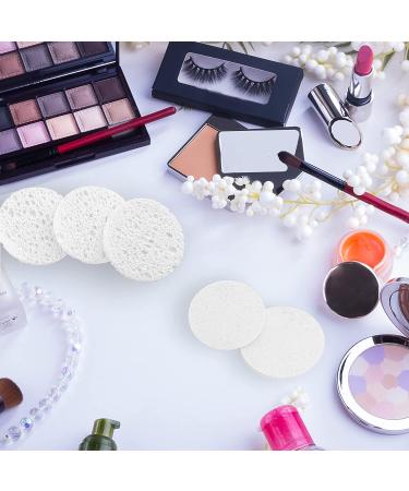 60-Count Compressed Facial Sponges | TiwinTi 100% Natural Cellulose | Makeup Removers & Exfoliators | Reusable & Travel-friendly - Buy Online on GoSupps.com