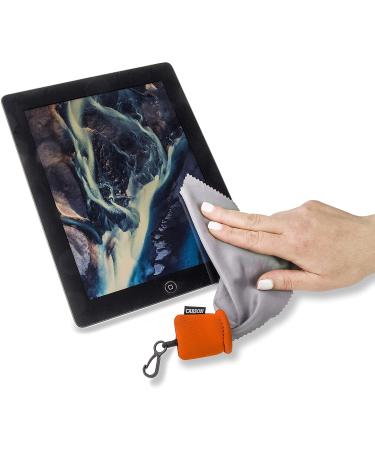 Carson Stuff-It Microfiber Lens Cloth - 6.25 x 6.25 for Eyeglasses Smartphones Tablets & Cameras - Orange (SN-40OR) - International Shipping Available - Buy Online on GoSupps.com