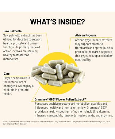 Mountain Peak Nutritionals Prostate Supplement - Supports Bladder Function & Metabolism - Prostate Support Supplement for Men with Saw Palmetto Extract Pygeum (90 Vegetarian Capsules) 90 Count (Pack of 1) - Buy Online on GoSupps.com
