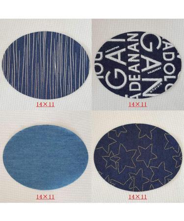 Healifty 13Pcs Denim Repair Patches - Iron on Applique for Clothing and DIY Jeans Repair | Random Colors - Buy Online on GoSupps.com