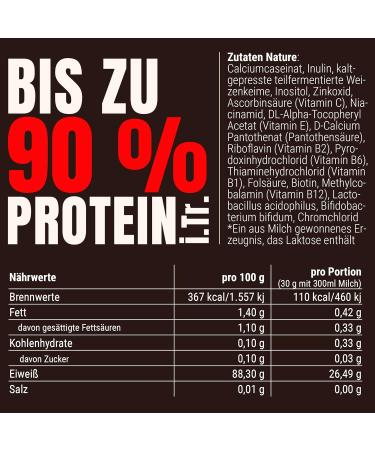 Powerstar Casein 90 - Premium Calcium Caseinate Protein Powder (1000g) | 88.3% Protein for Muscle Building | Ideal Nighttime & Diet Protein | Chocolate Flavor - Buy Online on GoSupps.com