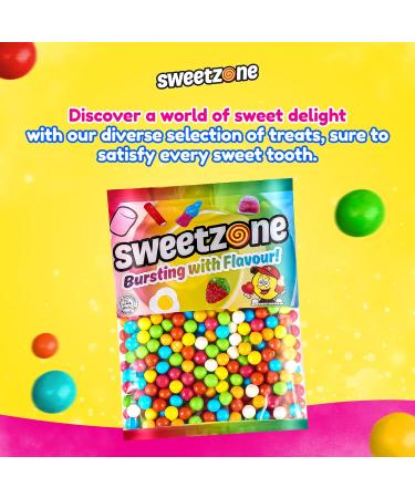 Sweetzone Bubblegum Balls Sweet Bags 1kg Halal Sweets Bubble Gum Bubble Gum Bulk Bubble Gum Chewy Sweets Bulk Sweets Retro Sweets Retro Candy Bubble Gum 1kg - Buy Online on GoSupps.com