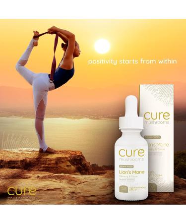 Organic Lions Mane Extract for Brain Function & Memory - USDA Organic Mushroom Supplement - Vegan - 30 Servings - Buy Online on GoSupps.com
