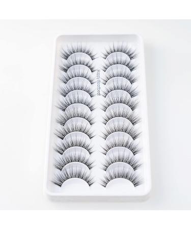 3D Cat Eye Wispy False Eyelashes - Natural Soft Reusable Faux Mink for Supernatural Glam - Buy Online on GoSupps.com