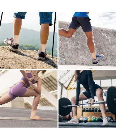 Buy Milaiun Compression Socks for Plantar Fasciitis - 4 Pairs Ankle Support for Men & Women Ideal for Arthritis & Sprains - Size L - Buy Online on GoSupps.com