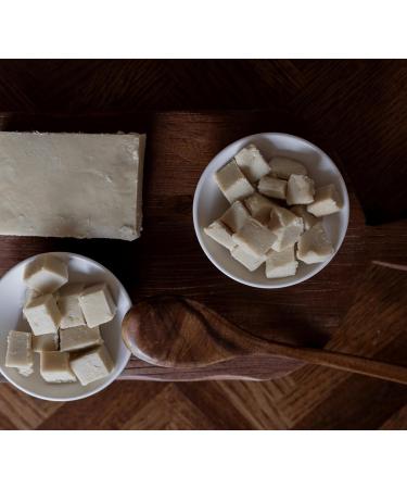 Nimba Foods Raw African Shea Butter Unrefined Bulk 1LB | 100% Pure for Soap Making Body Butter Skin Hair Eczema - Buy Online on GoSupps.com
