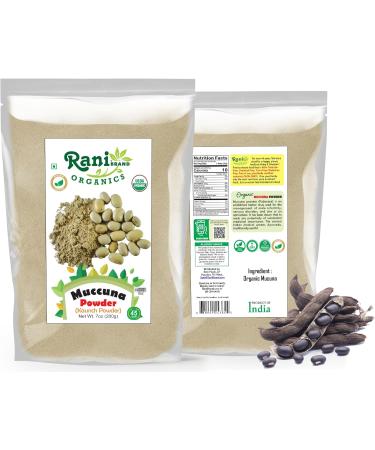 Rani Organic Mucuna Powder (Kaunch Powder) 7oz (200g) All Natural | No Color | Gluten Friendly | Vegan | Non-GMO | Kosher | No Salt or fillers | Indian Origin | USDA Organic Certified ORGANIC (BAG) 7 Ounce (Pack of 1) - Buy Online on GoSupps.com