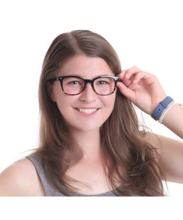 LifeArt Blue Light Blocking Glasses - Anti Eyestrain & Glare for Men & Women | Tortoise No Magnification | Perfect for Gaming Reading & TV - Buy Online on GoSupps.com