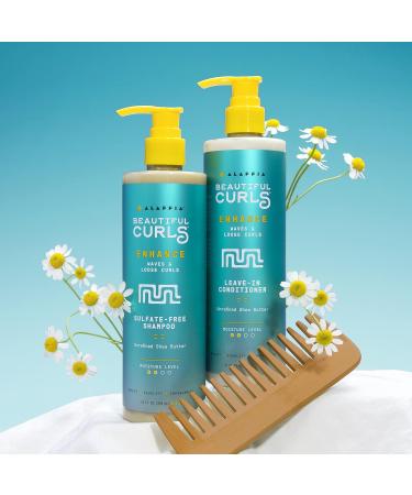 Alaffia Beautiful Curls Shampoo & Leave-In Conditioner | Curl Enhancing Hydrating Scalp Soothing - 12 Oz Each - International Shipping Available - Buy Online on GoSupps.com