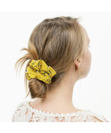 20pcs Colorful Chiffon Scrunchies for Kids | Soft Elastic Hair Ties & Flower Hair Accessories - Buy Online on GoSupps.com