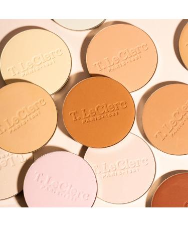 T. LeClerc - Compact Rice Powder - 04 LILLEUL - Long-Lasting Mattifying & Fixing - 0% Talc - Reduces Pimples - Vegan Formula 96% Natural - Dermatological Control - Made in France 9 g - Buy Online on GoSupps.com