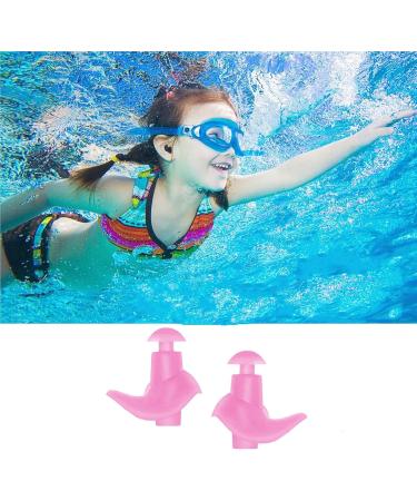 Silicone Screw Earplugs - Reusable and Comfortable Silicone Ear Plugs Suitable for Swimming Showering Bathing Surfing Snorkeling and Other Water Sports Dobooo - Buy Online on GoSupps.com