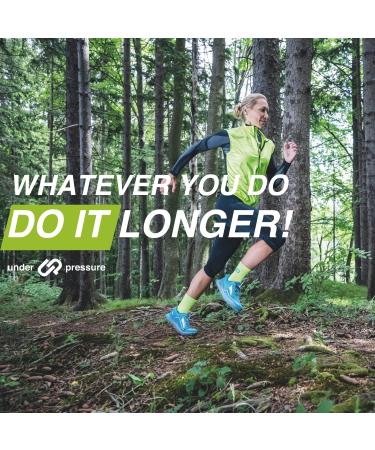 Buy 'Under Pressure' Sport Compression Stockings (18-21 mmHg) - Made in Germany | Sizes 43-46 M/L Black - International Shipping Available - Buy Online on GoSupps.com