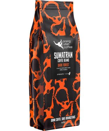 Indonesia Sumatra Orangutan Coffee Beans 500g Orang Utan Conservation Project (Whole Bean 500g) - Buy Online on GoSupps.com