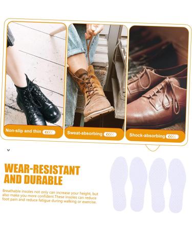 FRCOLOR 10 Pairs Odorless Sweat-Absorbing Sports Insoles - Shockproof Shoe Inserts for Women | Thin Comfortable and Durable - Perfect Sports Accessory - Buy Online on GoSupps.com