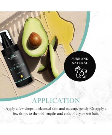 100% Pure Cold Pressed Avocado Oil - Natural Carrier Oil for DIY Beauty Face Skin & Hair | International Shipping - Buy Online on GoSupps.com