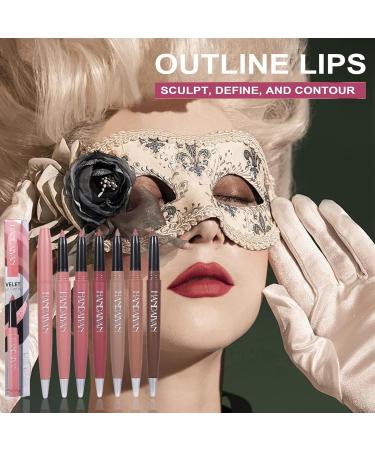 Buy Nude Lip Liner | Plumping & Long Lasting Matte Lipstick | #04 Light Brown | All Day Creamy Stain | International Shipping - Buy Online on GoSupps.com