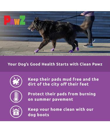 PAWZ 1055 PAWC-L Dog Boots - Durable Waterproof & Comfortable for All Breeds | Shop Internationally - Buy Online on GoSupps.com