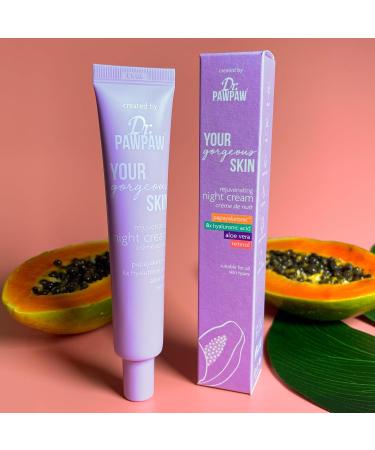 Dr.PAWPAW Your Gorgeous Skin Rejuvenating Night Cream: Soothing Hydrating Smoothing Restoring & Calming (45 ml) - Buy Online on GoSupps.com