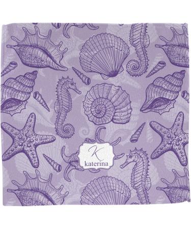 Personalized Sea Shells Washcloth | YouCustomizeIt | Custom eCommerce Shipping Worldwide - Buy Online on GoSupps.com