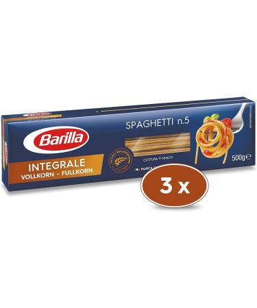  Barilla Barilla Pasta Box Whole Grain Multipack with 3 Varieties of Whole Grain Pasta 9 x 500g - Buy Online on GoSupps.com