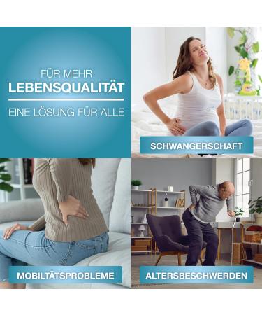 Benavita Sockenan Pulling Aid | Easy Sock & Stocking Helper for Shoe Sizes 35-44 | Tear-Resistant Ribbons - Buy Online on GoSupps.com