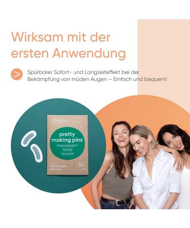 Apricot Hyaluron Micro-Needle Patches - Anti-Aging Wrinkle Treatment - 2 Microneedling Pads Made in Germany - Buy Online on GoSupps.com